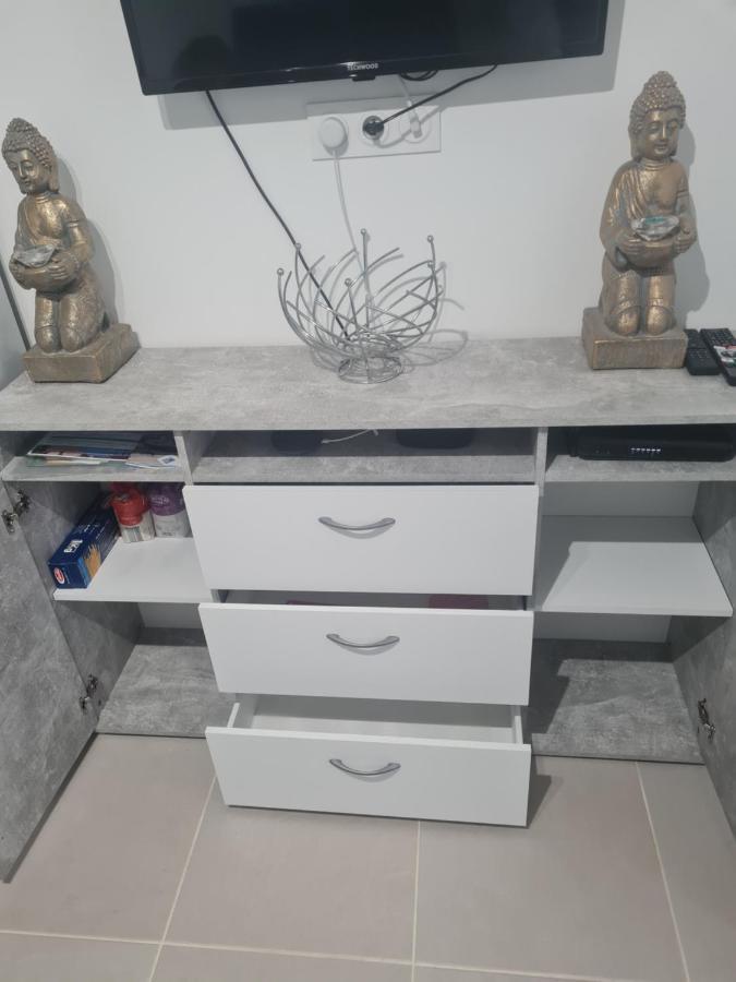 Appartement Vue Mer,Acces Direct Plage,Fibre,Clim,Parking Public Gratuit Le Barcarès Eksteriør billede