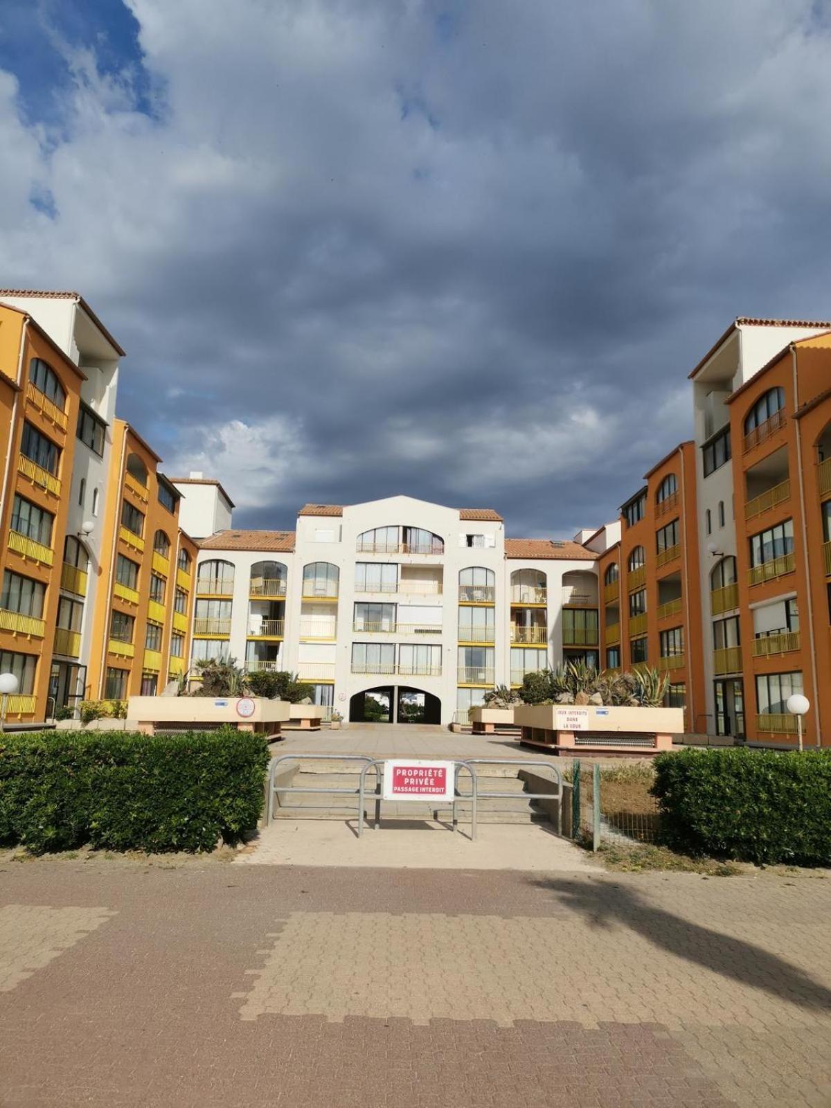 Appartement Vue Mer,Acces Direct Plage,Fibre,Clim,Parking Public Gratuit Le Barcarès Eksteriør billede