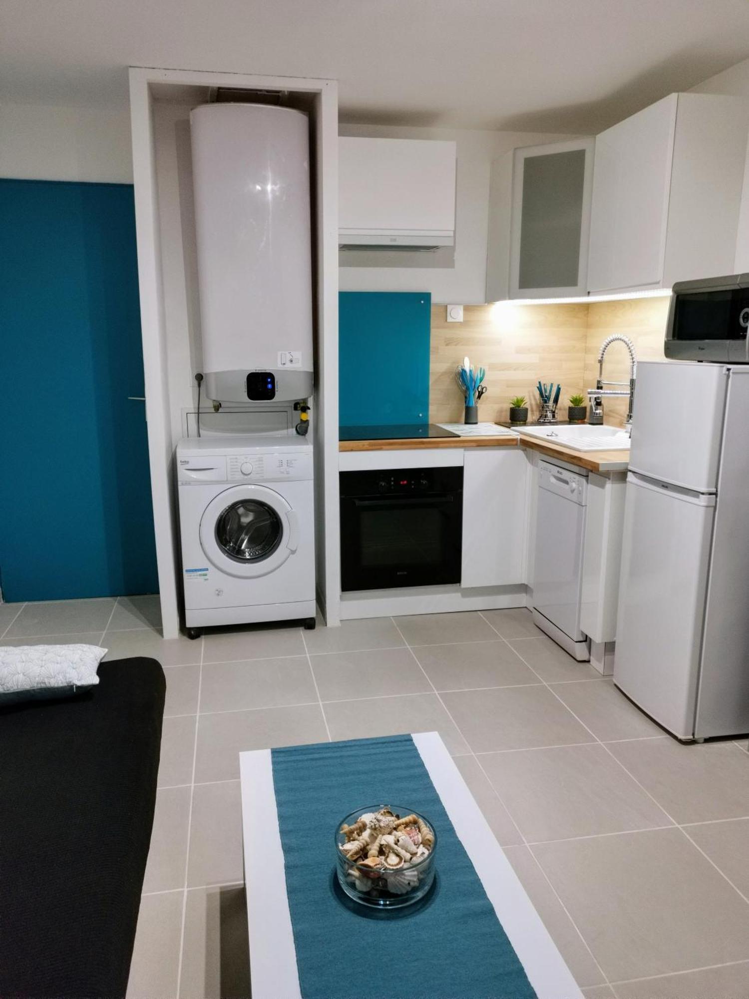 Appartement Vue Mer,Acces Direct Plage,Fibre,Clim,Parking Public Gratuit Le Barcarès Eksteriør billede