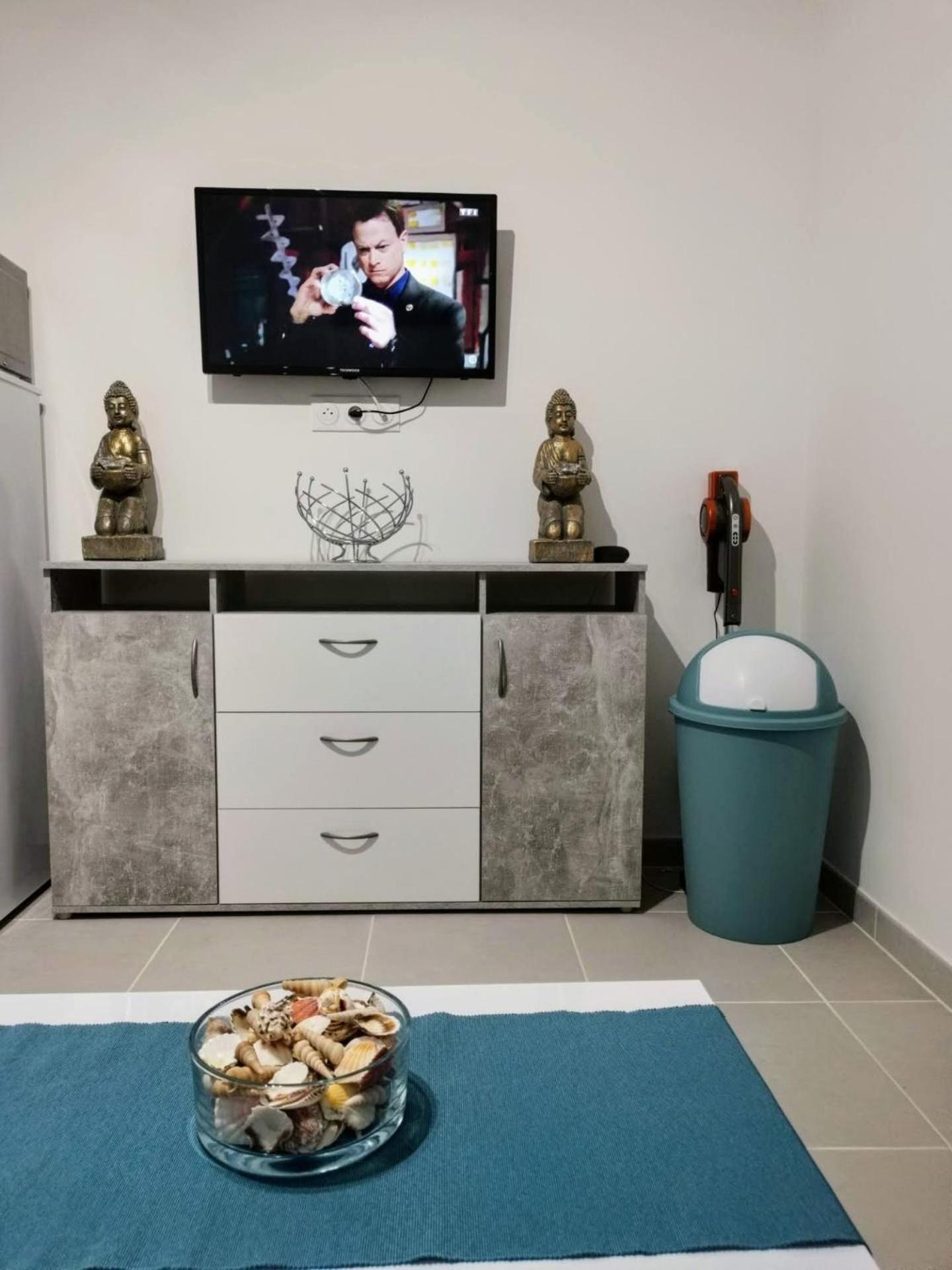 Appartement Vue Mer,Acces Direct Plage,Fibre,Clim,Parking Public Gratuit Le Barcarès Eksteriør billede
