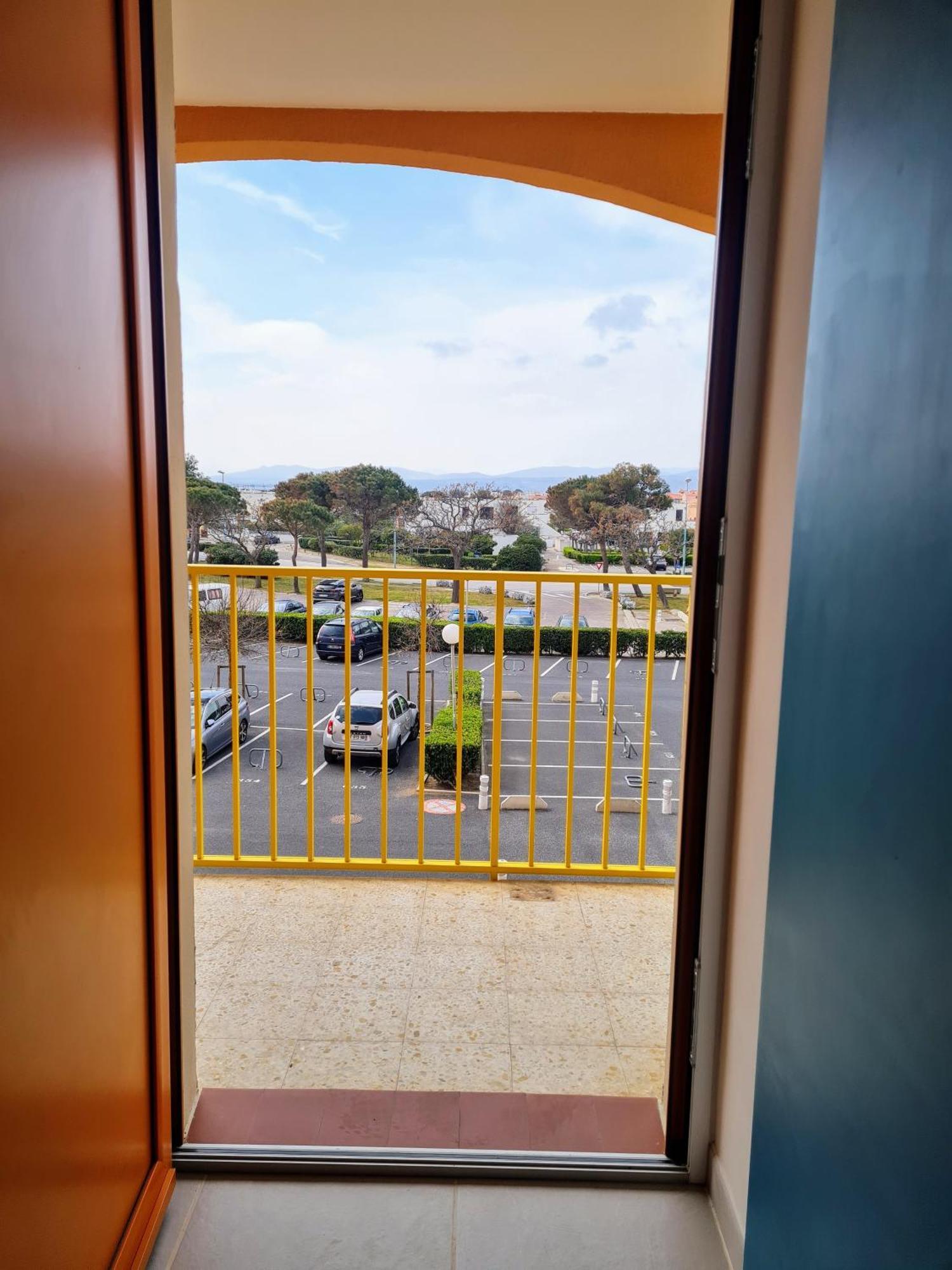 Appartement Vue Mer,Acces Direct Plage,Fibre,Clim,Parking Public Gratuit Le Barcarès Eksteriør billede